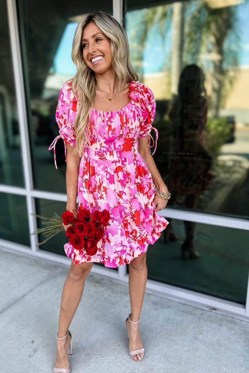 forever in bloom pink dress simply me boutique 175252