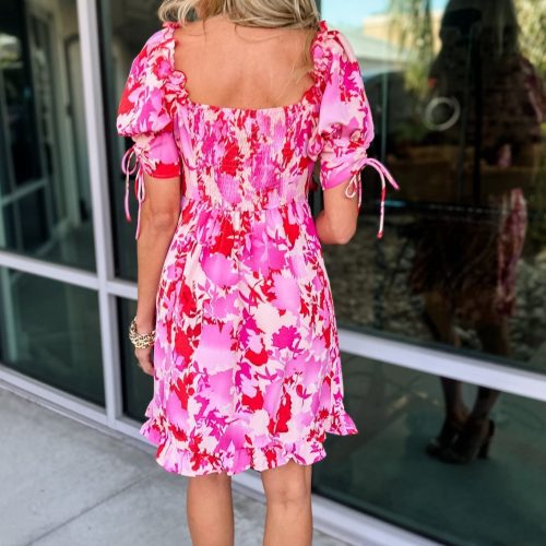 forever in bloom pink dress simply me boutique 178554