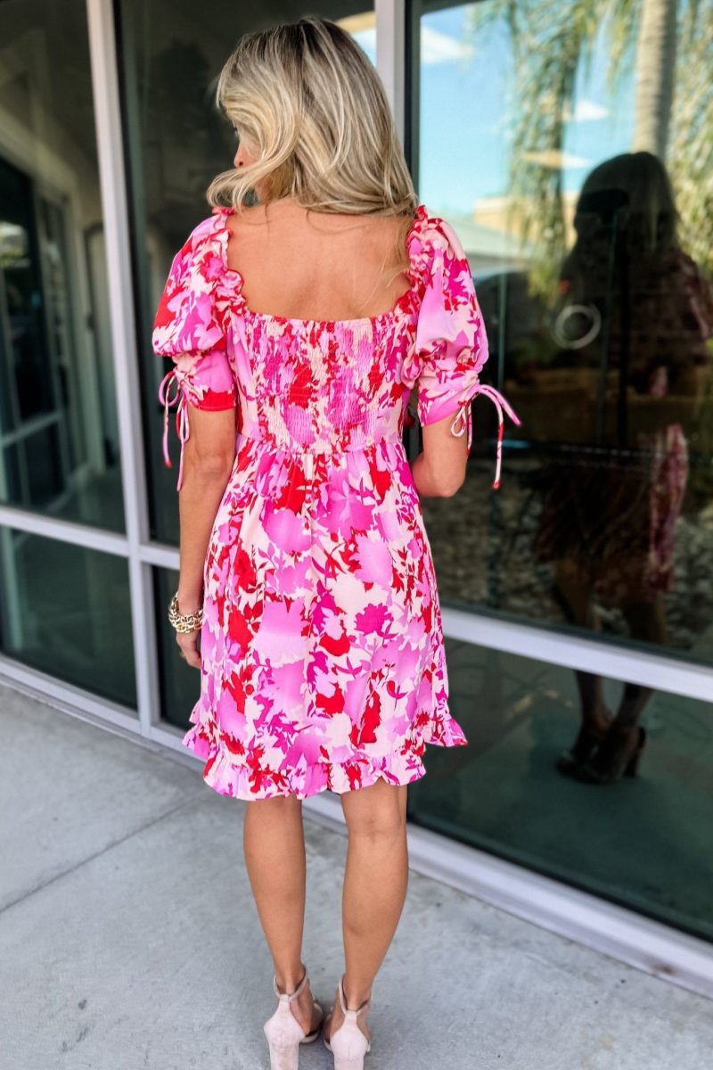 forever in bloom pink dress simply me boutique 178554