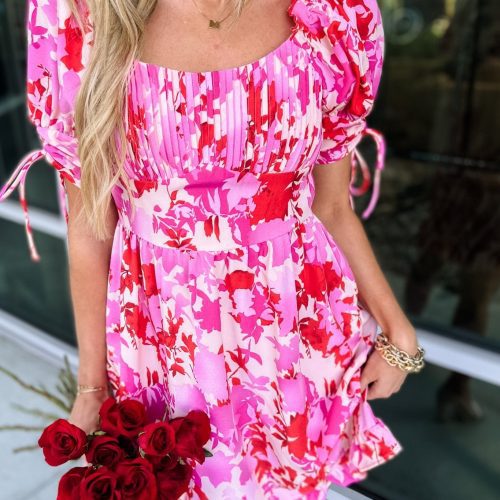 forever in bloom pink dress simply me boutique 377983