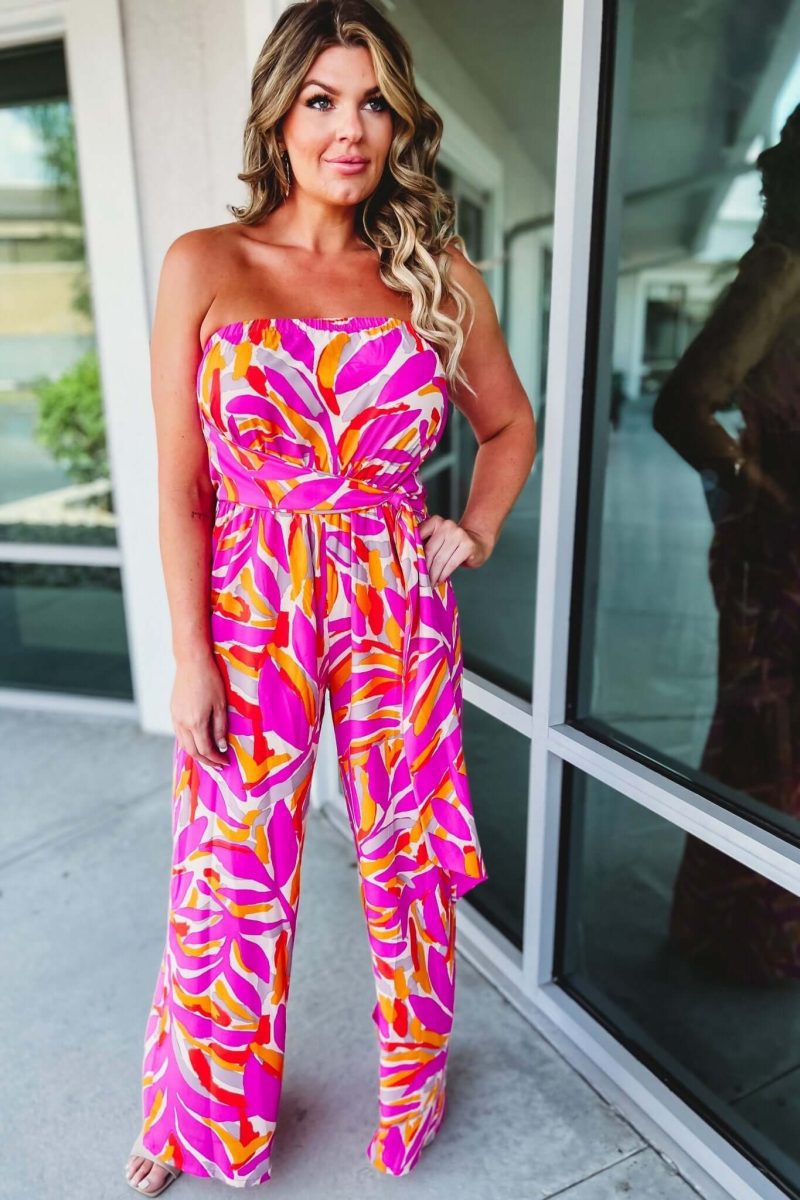 match my vibes strapless jumpsuit 2 colors simply me boutique 361602