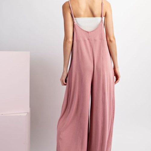 ships 23 desert moon rose pink jumpsuit simply me boutique 179328