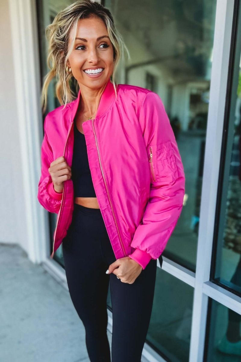 top gun bomber jacket 3 colors simply me boutique 818813